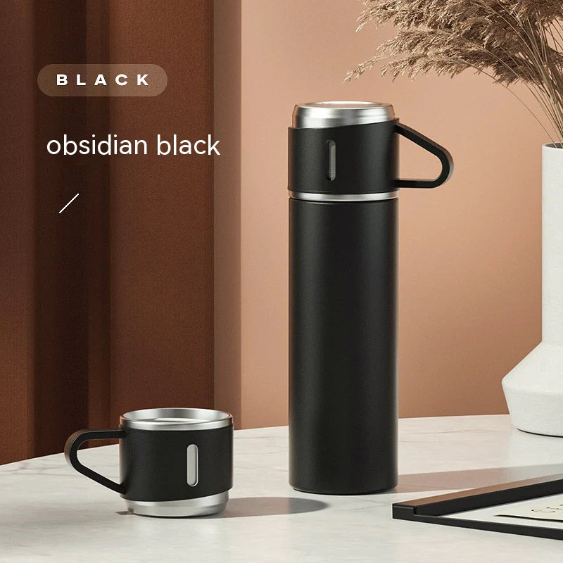 40oz Stainless Steel Insulated Tumbler With Handle & Straw