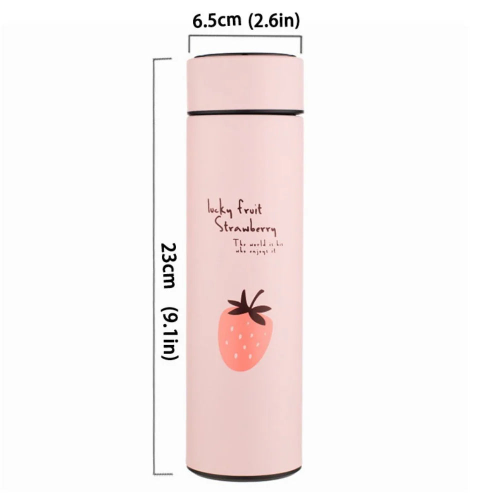 500ml Smart Temperature Display Stainless Steel Travel Mug
